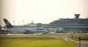 Lufthansa Airbus A 380 zu Besuch Flughafen Koeln Bonn P011